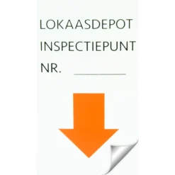 AllesTegenOngedierte.nl Sticker "Inspectiepunt"