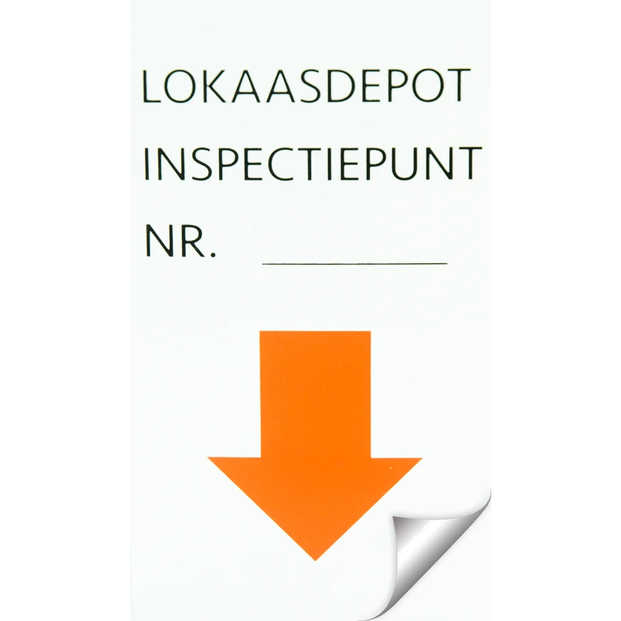 AllesTegenOngedierte.nl Sticker "Inspectiepunt" 1 AllesTegenOngedierte.nl Sticker "Inspectiepunt"