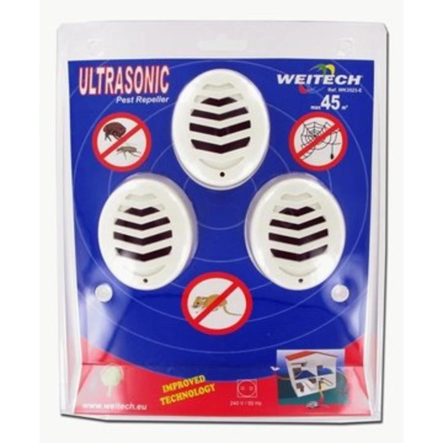 Weitech Pest Repel Muizen En Insecten Verjager 3 Stuks 1 Weitech Pest Repel Muizen En Insecten Verjager 3 Stuks